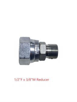 TIE Reduksjonsadapter – 1/2'' FNPT x 3/8'' MNPT