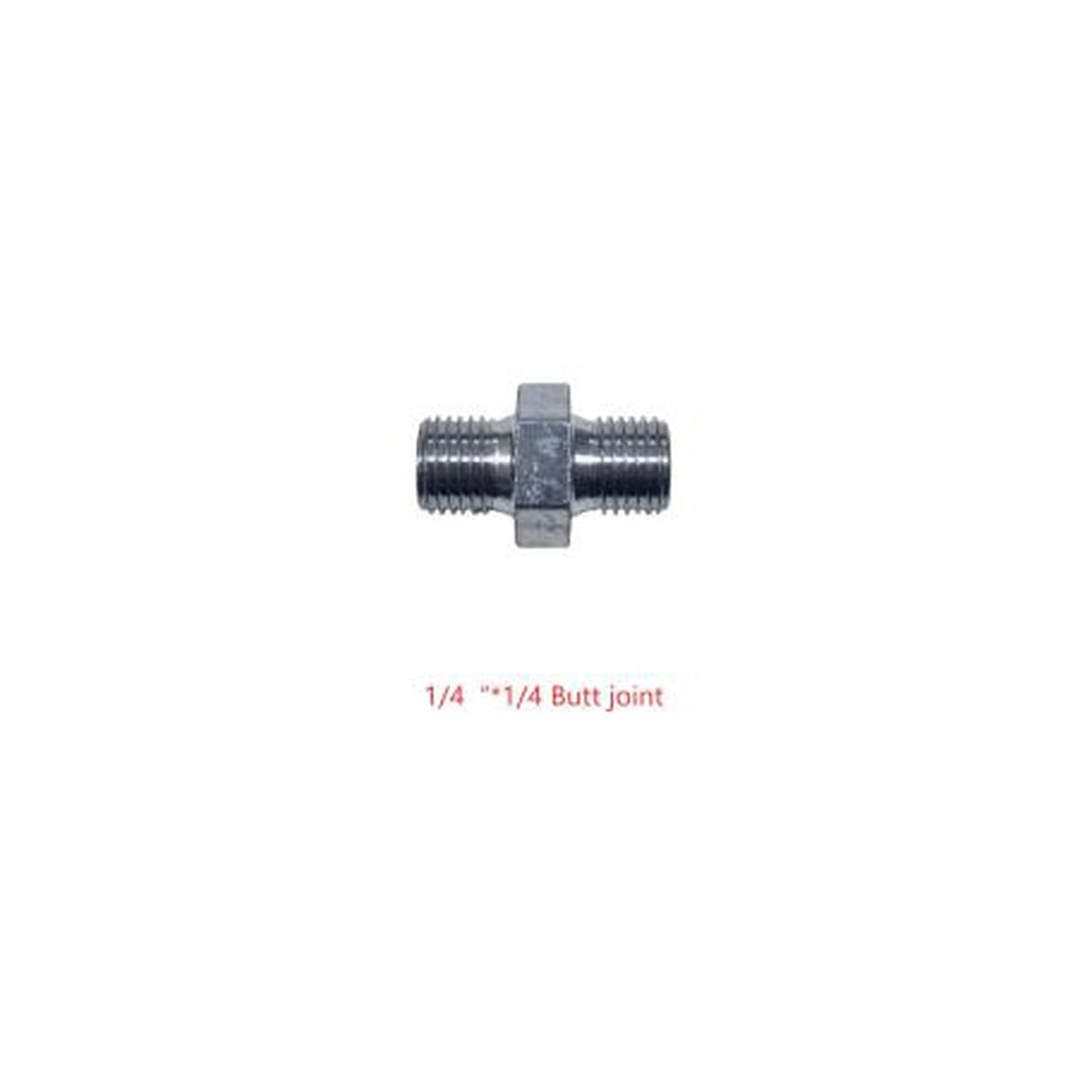 TIE skjøtenippel – 1/4'' MNPT x 1/4'' MNPT
