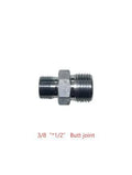TIE Reduksjonsadapter – 3/8'' MNPT x 1/2'' MNPT