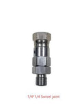 TIE Svingledd til sprøytepistol – 1/4'' MNPT x 1/4'' FNPT