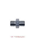 TIE Skjøtenippel – 1/4'' MNPT x 1/4'' MNPT